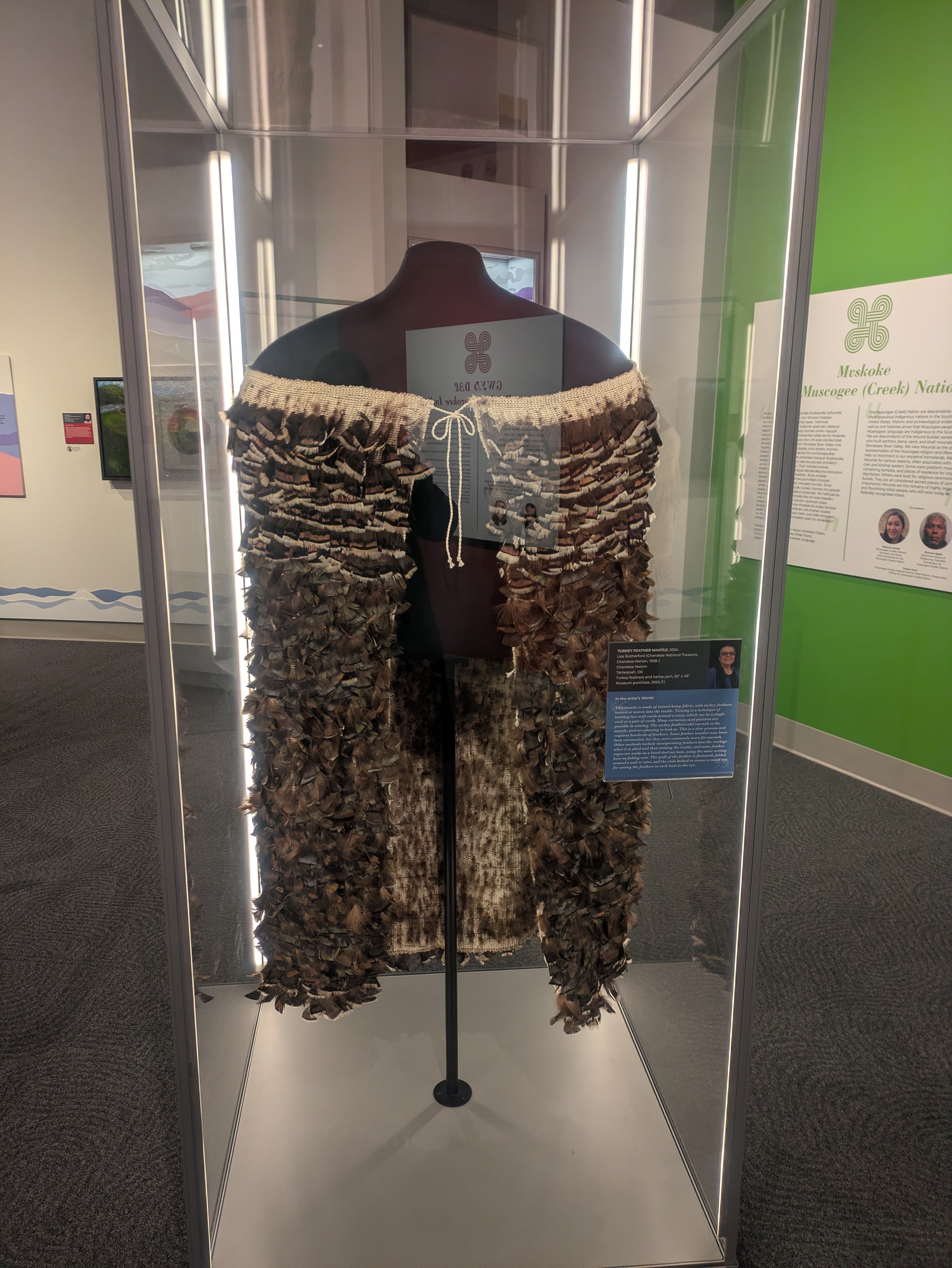 Turkey Feather Mantle